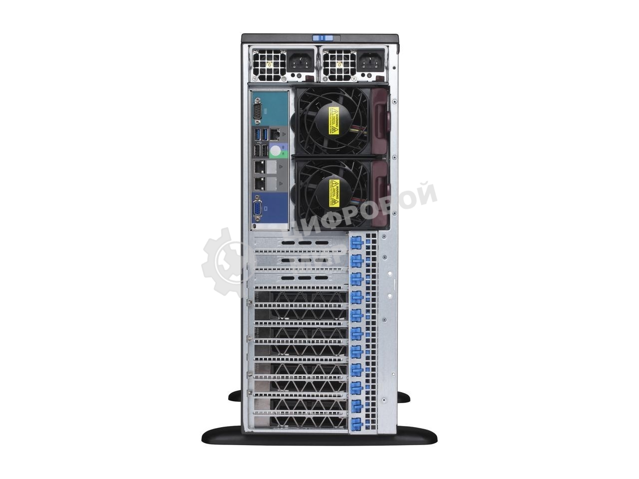 Серверная Платформа SuperMicro 7049GP-TRT - 4U/Tower GPU Server - 8x SATA - Dual 10-Gigabit Ethernet - 2200W Redundant
