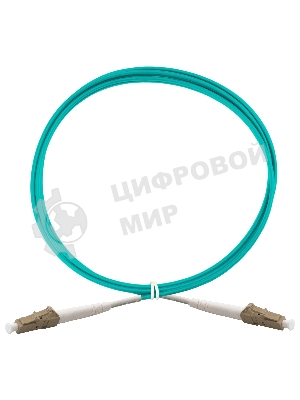 Патч-корд волоконно-оптический ExeGate FC-S-503-LC-LC-2M-LSZH (Шнур ВО MM 50/125 (OM3), LC/UPC-LC/UPC, Simplex, LSZH, 2м)