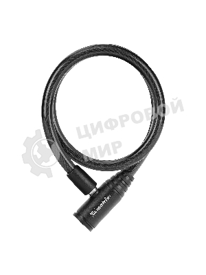 Замок тросовый универсальный Matrix, 10 х 650 мм