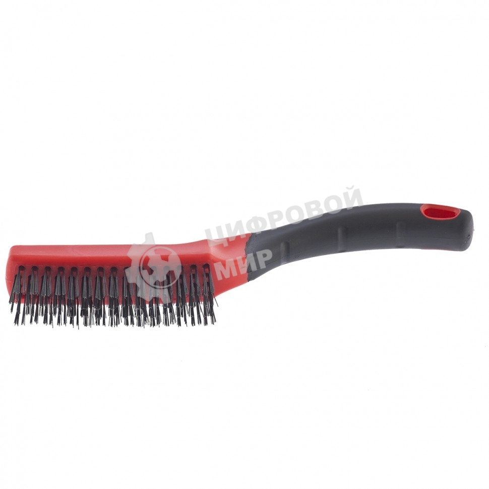 Щетка Matrix зачистная 4-х рядная, двухкомпонентная рукоятка