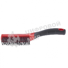 Щетка Matrix зачистная 4-х рядная, двухкомпонентная рукоятка