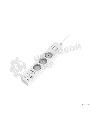 Удлинитель с USB зарядкой Harper UCH-440 White PD3.0
