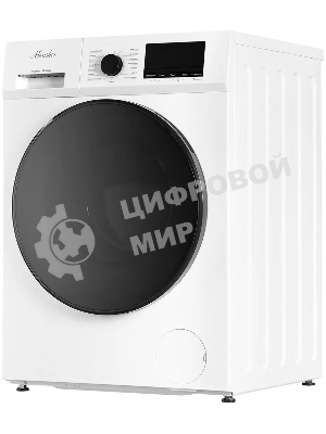 Стиральная машина с функцией сушки Monsher MWDM 665 Blanc белая, загрузка фронтальная 13кг, 1400 об/мин., класс: A