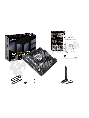 Материнская плата ASUS TUF GAMING B850M-E WIFI, AM5, AMD B850, 4xDDR5, 4xSATA, 3xM.2, 1xPCIe 5.0 x16, 1xPCIe 4.0 x16, 1xPCIe 3.0 x1, 1xHDMI (v2.1), 2xDP (v1.4), 1x2.5Gb LAN, Wi-Fi 6E, Bluetooth 5.3, 1xUSB-C 10Gbps, 2xUSB-A 10Gbps, 2xUSB-A 5Gbps, 4xUSB-A 2.0, 1xPS/2, 3x3.5 мм, 7.1, mATX