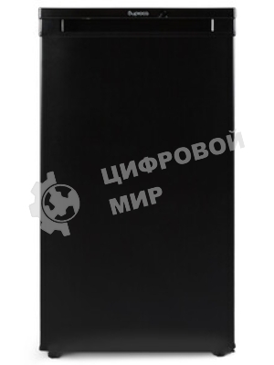 Морозильная камера Бирюса B412 черный, 80л, 3 ящика