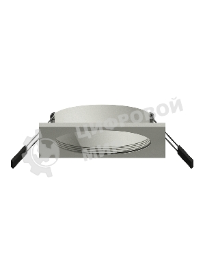 Корпус светильника C7633 SGR серый песок 92*92*H25mm MR16 GU5.3