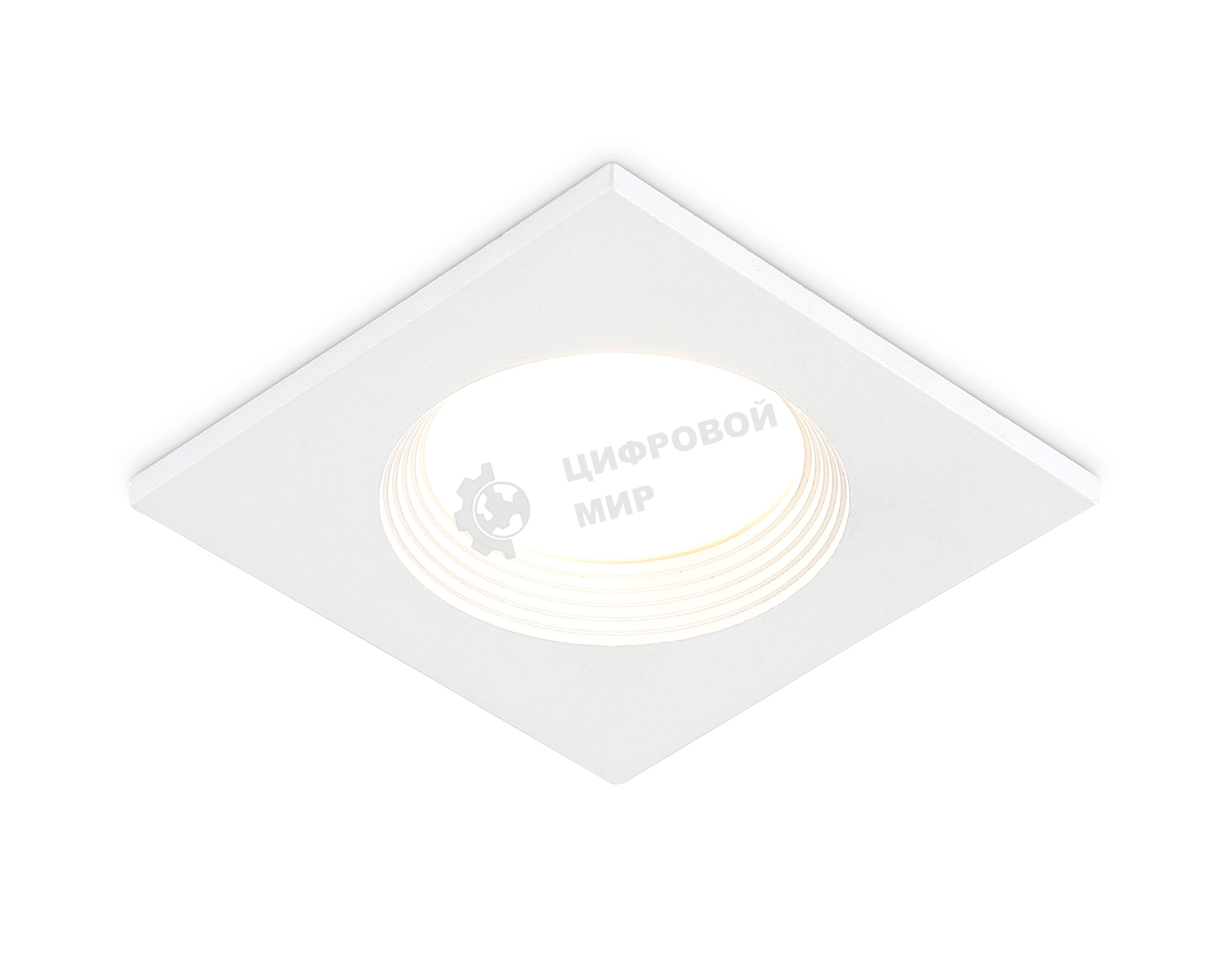 Встраиваемый точечный светильник Ambrella light TN102817 WH белый GU5.3 78*78*28