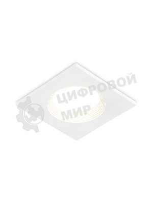 Встраиваемый точечный светильник Ambrella light TN102817 WH белый GU5.3 78*78*28