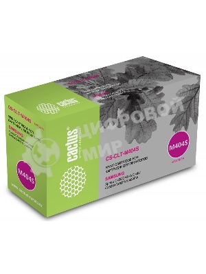 Картридж лазерный Cactus CS-CLT-M404S пурпурный (1000 стр.) для Samsung SL-C430/C430W/C480/C480W/C480FW