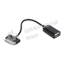Кабель Gembird/Cablexpert USB 2.0 OTG, USBAF/BM30pin, для планшетов Samsung, 0.15м, пакет