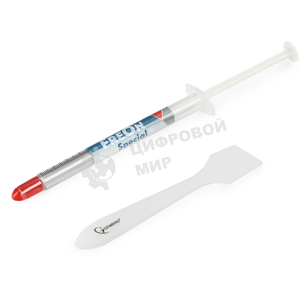 Термопаста Gembird FreOn Special GF-11-1.5 для радиаторов, 1,5гр, шприц