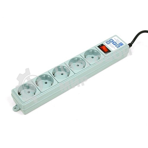 Сетевой фильтр Powercube SPG-B-10 3 м, 5 розеток, серый, коробка
