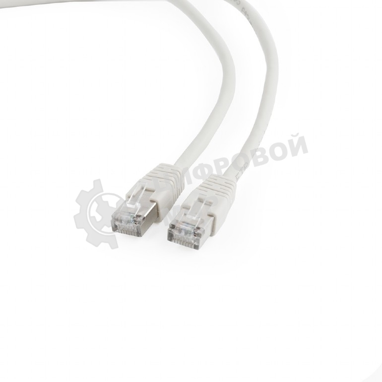 Патч-корд FTP Cablexpert cat.6, 0.5м, литой, многожильный серый