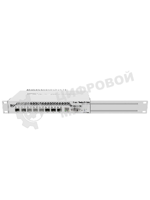 Коммутатор MikroTik CRS309-1G-8S+IN 8 SFP+, dual-core 800MHz CPU, 512MB RAM, POE, RS232 serial port