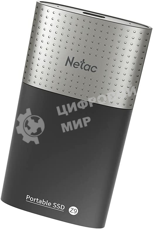 Внешний SSD Netac Z9, 1TB, USB 3.2 Gen 2 Type-C, R/W 550/480, черный