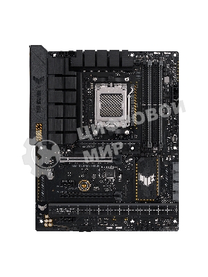 Материнская плата ASUS TUF GAMING B650-PLUS, AM5, AMD B650, 4xDDR5, 4xSATA, 3xM.2, 1xPCI-E 4.0 x16, 1xPCI-E 4.0 x4, 2xPCI-E x1, 1xHDMI, 1xDP, 1x 2.5Gb LAN, 2xUSB-A 3.2 Gen 2, 1xUSB-A 3.2 Gen 2x2, 1xUSB-C 3.2 Gen 2, 5x3.5 мм, 7.1, ATX
