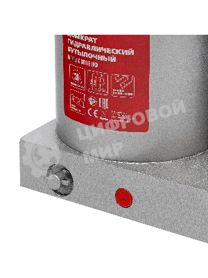 Домкрат гидравлический бутылочный Matrix, 30 т, h подъема 244–370 мм
