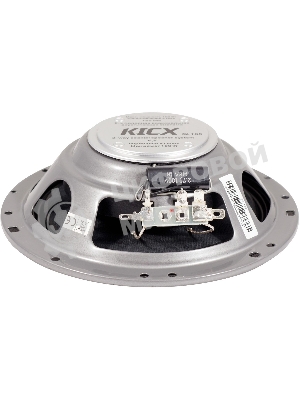 Колонки автомобильные Kicx SL-165 100Вт 91дБ 4Ом 16.5см (6 1/2дюйм) (ком.:2кол.) коаксиальные двухполосные