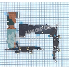 Шлейф разъема питания для iPhone 8 Plus черный