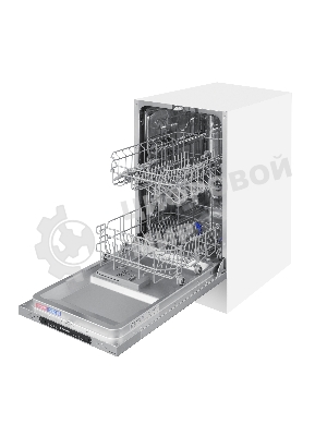 Встраиваемая посудомоечная машина Maunfeld MLP4249G02, серебристый, 44.8 см, 9 компл., 49 дБ, класс A++