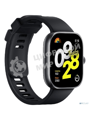 Умные часы Xiaomi BHR7854GL REDMI WATCH 4 OBSID. черный