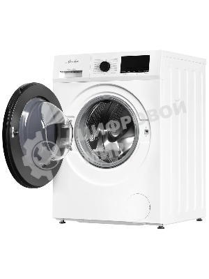 Стиральная машина с функцией сушки Monsher MWDM 665 Blanc белая, загрузка фронтальная 13кг, 1400 об/мин., класс: A