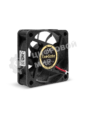 Вентилятор 24В DC ExeGate EX06015S2P-24 (60x60x15 мм, Sleeve bearing (подшипник скольжения), 2pin, 4800RPM, 34dBA)
