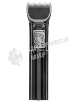Машинка для стрижки BRAYER BR3400, LED-дисплей, 4 насад, турбо, титан. покр, регу. высоты лезвий