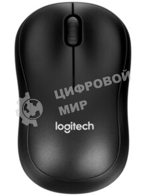Мышь беспроводная Logitech B220 Silent черный, 1000 dpi, радиоканал, USB, кнопки - 3