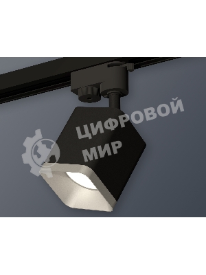Светильник Ambrella light XT7813002 SBK/SSL черный песок/серебро песок MR16 GU5.3 (A2521, C7813, N7703)