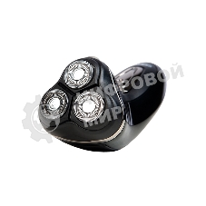 Электробритва Centek CT-2166 (хром/черный) ротор, АККУМУЛЯТОР + РАБОТА ОТ СЕТИ,триммер