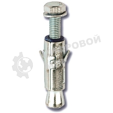Анкер забивной М10 усил. с болтом (уп. 20 шт) ДКС CM461065