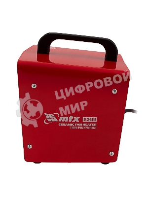 Тепловая пушка керамическая MTX SHCL-3000, квадратная, 230 В, 480 м3/ч, 1/3 кВт