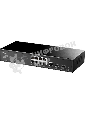 Коммутатор Cudy GS2008S2, 8×1 Гбит/с, 2×1 Гбит/с SFP