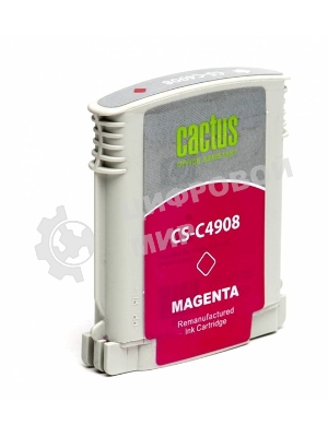 Картридж струйный Cactus CS-C4908 №940 пурпурный (30 мл) для HP OfficeJet PRO 8000/8500