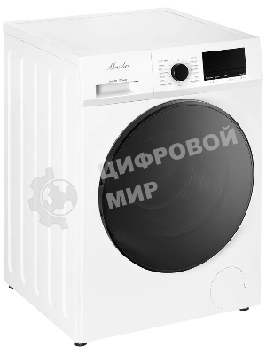 Стиральная машина с функцией сушки Monsher MWDM 665 Blanc белая, загрузка фронтальная 13кг, 1400 об/мин., класс: A
