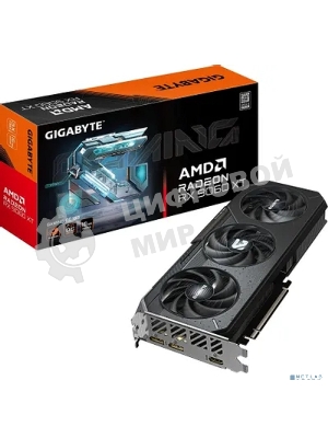 Видеокарта Gigabyte PCI-E 5.0 GV-R9060XTGAMING OC-16GD 1.0 AMD Radeon RX 9060XT 16Gb 128bit GDDR6 2210/20000 HDMIx2 DPx2 HDCP Ret