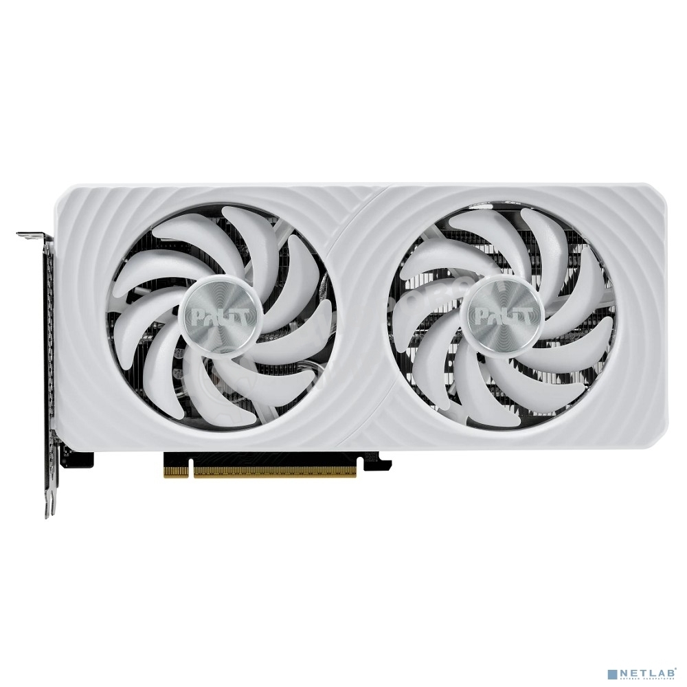 Видеокарта Palit PCIE16 RTX 5060 8Gb PA-RTX 5060 WHITE OC 8Gb белый