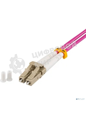 Кабель оптический REXANT 50-2611-2 Патч-корд волоконно-оптический (шнур) MM 50/125 (OM4), LC/UPC–LC/UPC, duplex, 3mm, LSZH 2м REXANT