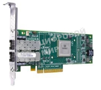 Контроллер Qlogic QLE2672-CK 16Gb Dual Port FC HBA x8 PCIe LC multi-mode optic