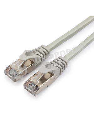 Патч-корд FTP Cablexpert cat.6, 1м, литой, многожильный, серый