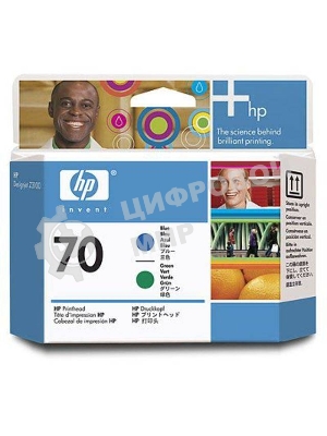 Печатающая головка HP C9408A cyan/green DJ Z2100/Z3100 PS Pro B9100