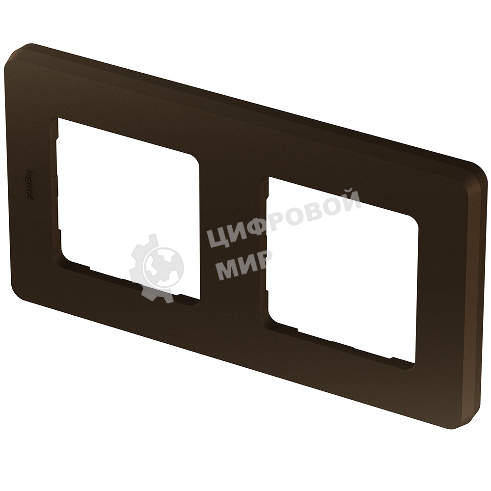 Рамка 2 поста бронза Inspiria