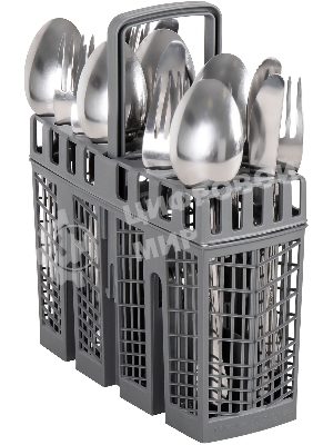 Посудомоечная машина Maunfeld MWF08B, белый, 44.8 см, 9 компл., 49 дБ, класс A++