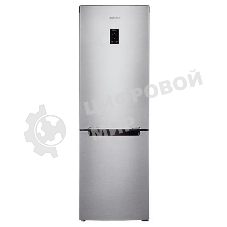 Холодильник Samsung RB33A32N0SA/WT серый двухкамерный инвертер 232/118 л морозилка снизу