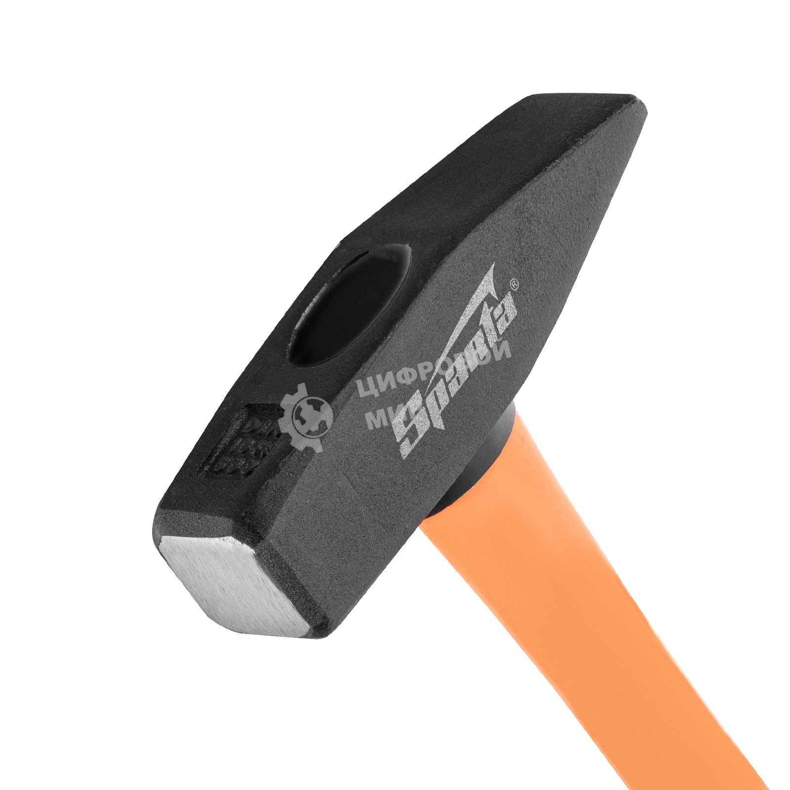 Молоток слесарный Sparta 800 г фибергласовая обрезиненная рукоятка