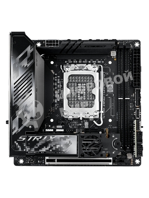 Материнская плата ASUS ROG STRIX Z890-I GAMING WIFI, LGA1851, Intel Z890, 2xDDR5, 2xSATA, 2xM.2, 1xPCI-E 5.0 x16, 1xHDMI, 2xThunderbolt 4, 1x2.5Gb LAN, 9xUSB-A, 1xUSB-C, 5.1, Mini-ITX