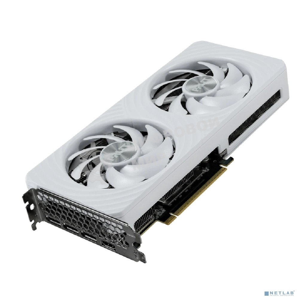 Видеокарта Palit PCIE16 RTX 5060 8Gb PA-RTX 5060 WHITE OC 8Gb белый
