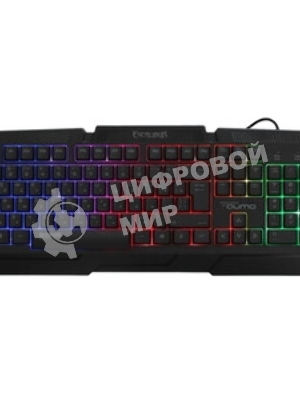 Клавиатура Qumo Excalibur K67 проводная, USB Type-A, чёрный