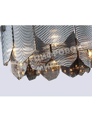 Светильник Ambrella light LH31201/6 SN/SM сатин никель/дымчатый E14*6 max 40W D510*270